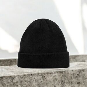 🆕Classic Black Adult Knit Beanie